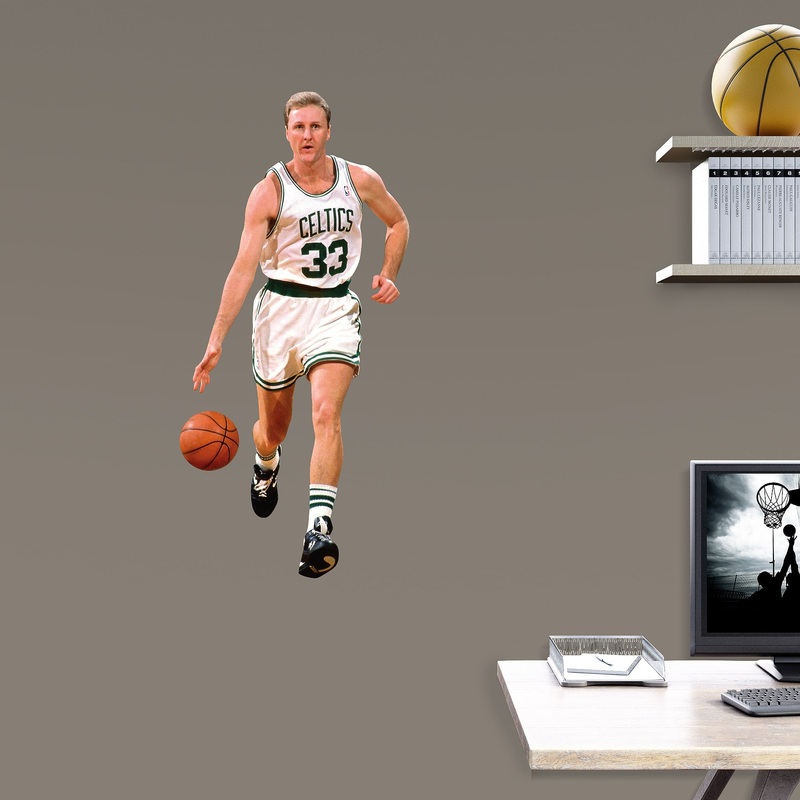 Larry Bird – RealBig Collection – Official NBA – Boston Celtics – Reusable Vinyl Wall Decals #1