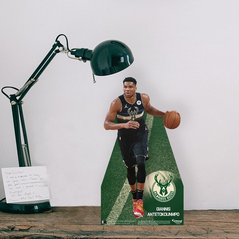 Giannis Antetokounmpo – Mini Stand Out – Official NBA – Milwaukee Bucks – Cardstock Cutout