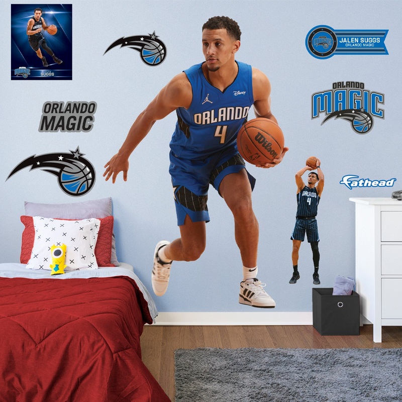 Jalen Suggs – RealBig Collection – Official NBA – Orlando Magic – Reusable Vinyl Wall Decals #2