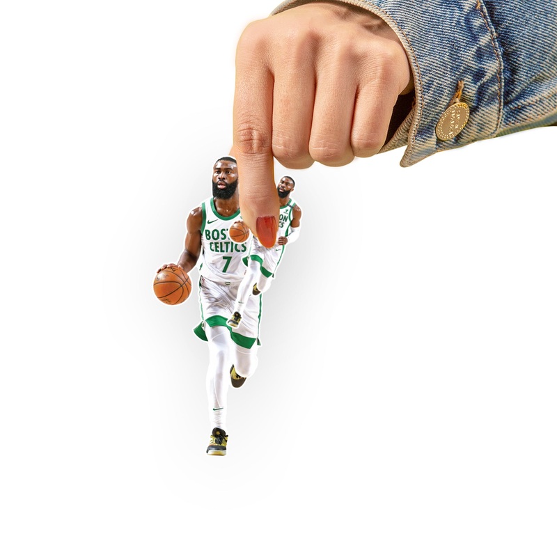 Jaylen Brown – 5 Minis (Mixed Sizes) – Official NBA – Boston Celtics – Reusable Vinyl Decals