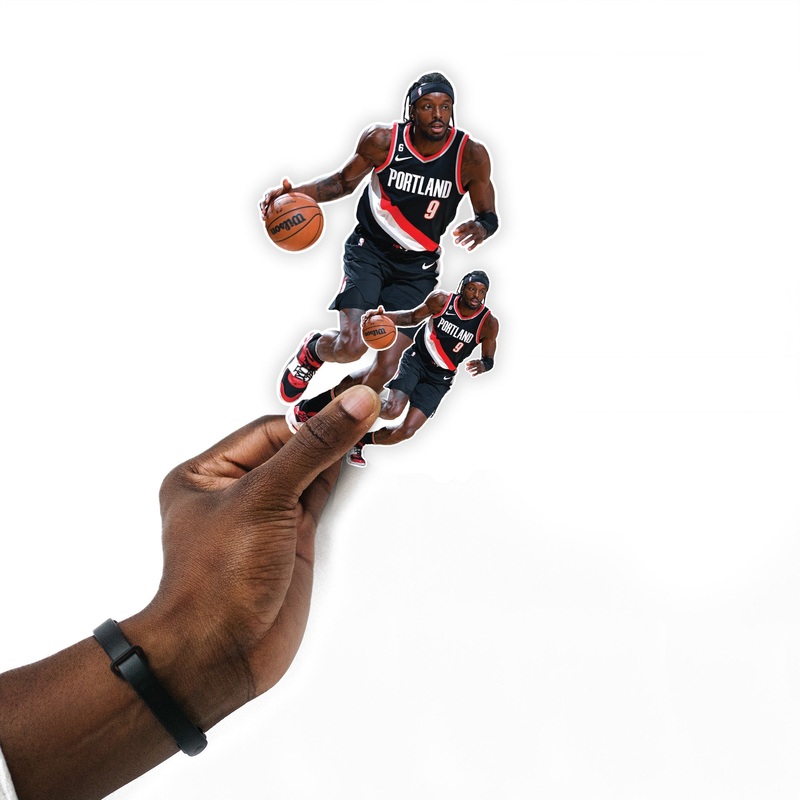 Jerami Grant – 5 Minis (Mixed Sizes) – Official NBA – Portland Trail Blazers – Reusable Vinyl Decals