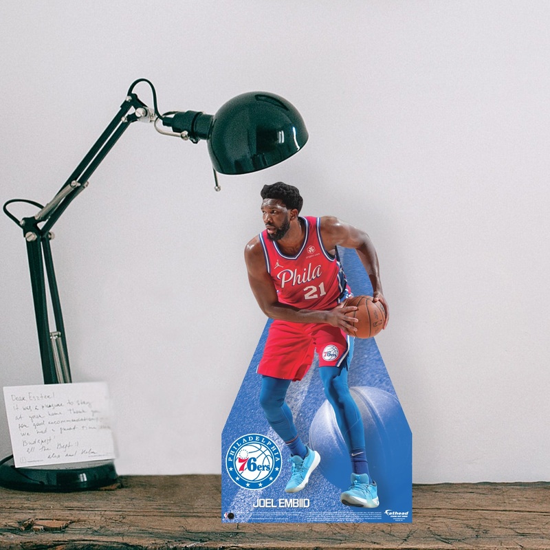 Joel Embiid – Mini Stand Out – Official NBA – Philadelphia 76ers – Cardstock Cutout