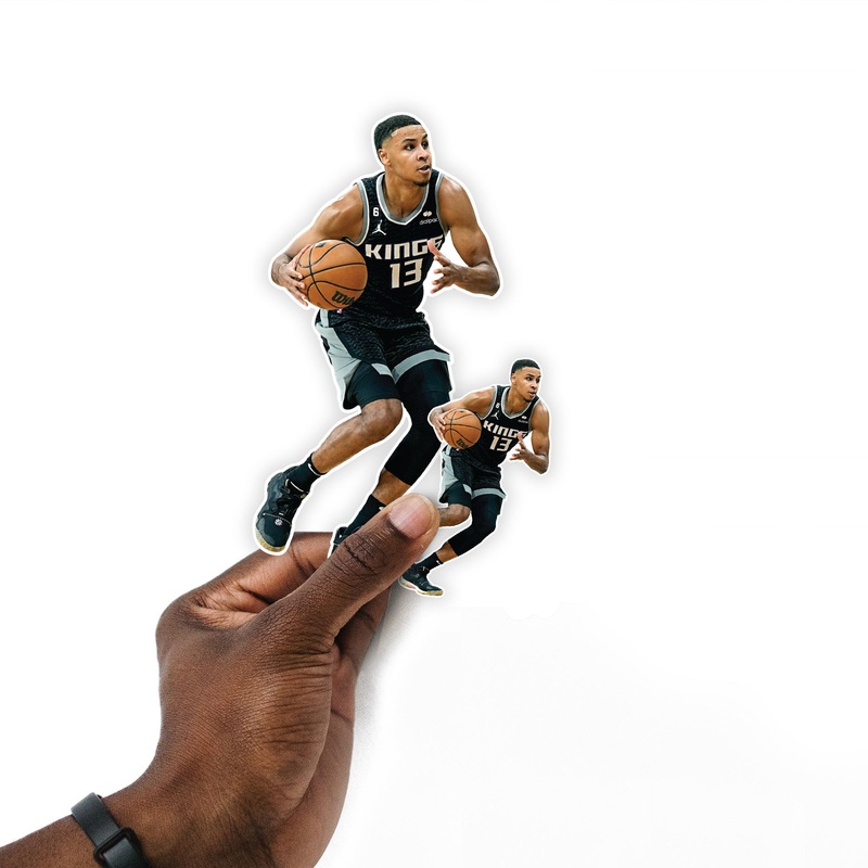Keegan Murray – 5 Minis (Mixed Sizes) – Official NBA – Sacramento Kings – Reusable Vinyl Decals