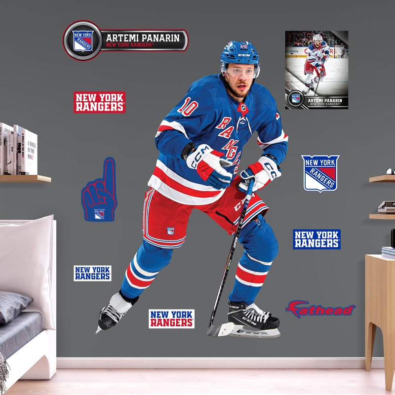 Artemi Panarin – RealBig Collection – Official NHL – New York Rangers – Reusable Vinyl Wall Decals #3