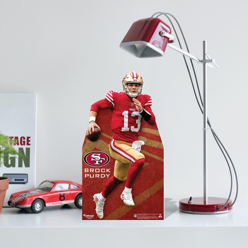 Brock Purdy – Mini Stand Out – Official NFL – San Francisco 49ers – Cardstock Cutout