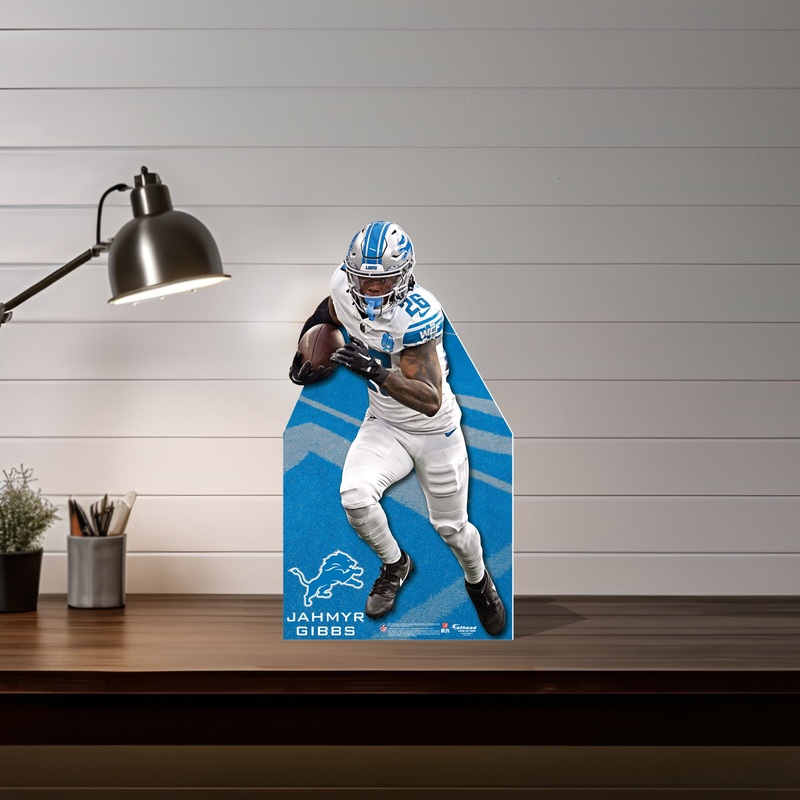 Jahmyr Gibbs – Mini Stand Out – Official NFL – Detroit Lions – Cardstock Cutout #1
