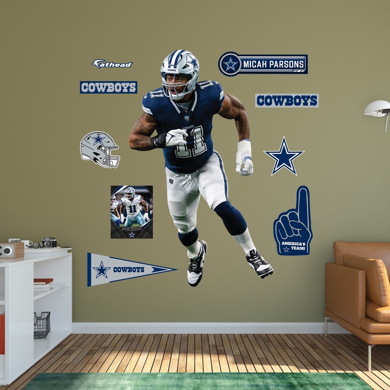 Micah Parsons – RealBig Collection – Official NFL – Dallas Cowboys – Reusable Vinyl Wall Decals #2