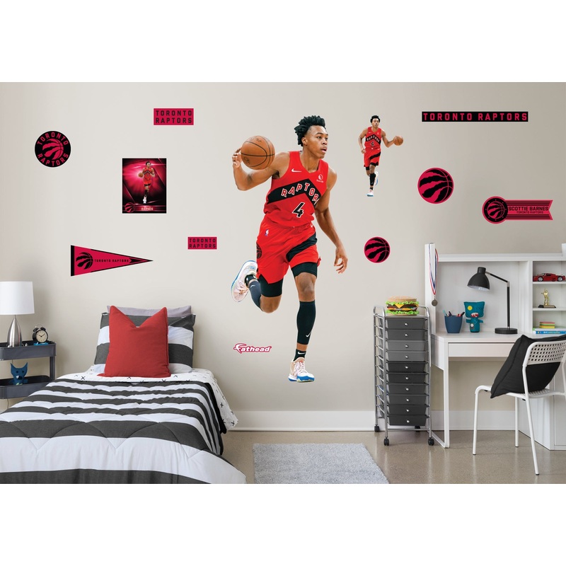Scottie Barnes – RealBig Collection – Official NBA – Toronto Raptors – Reusable Vinyl Wall Decals
