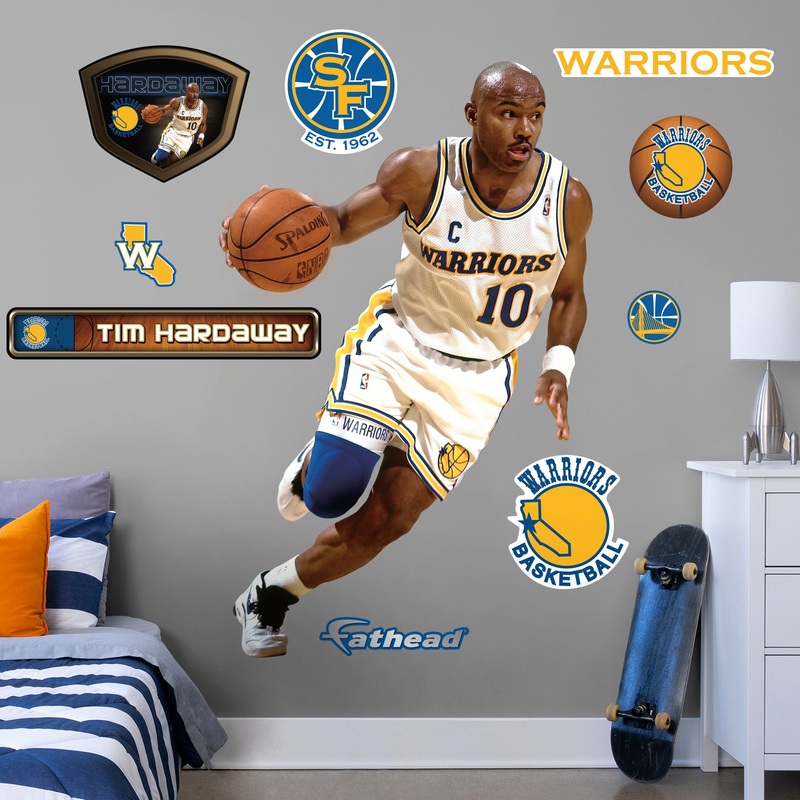 Tim Hardaway – RealBig Legend Collection – Official NBA – Reusable Vinyl Wall Decals