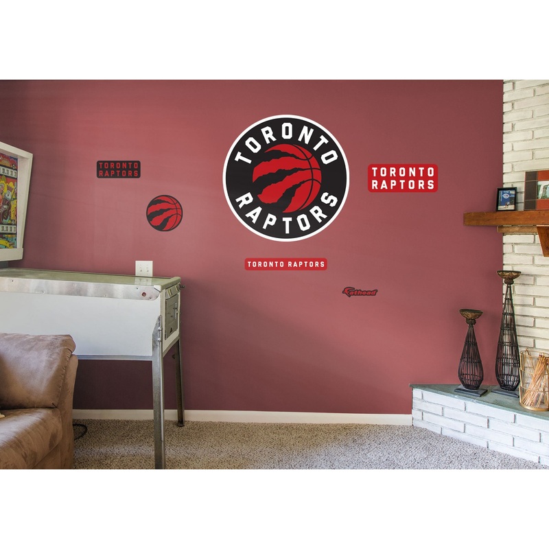 Toronto Raptors – RealBig Logo Collection – Official NBA – Reusable Vinyl Wall Decals