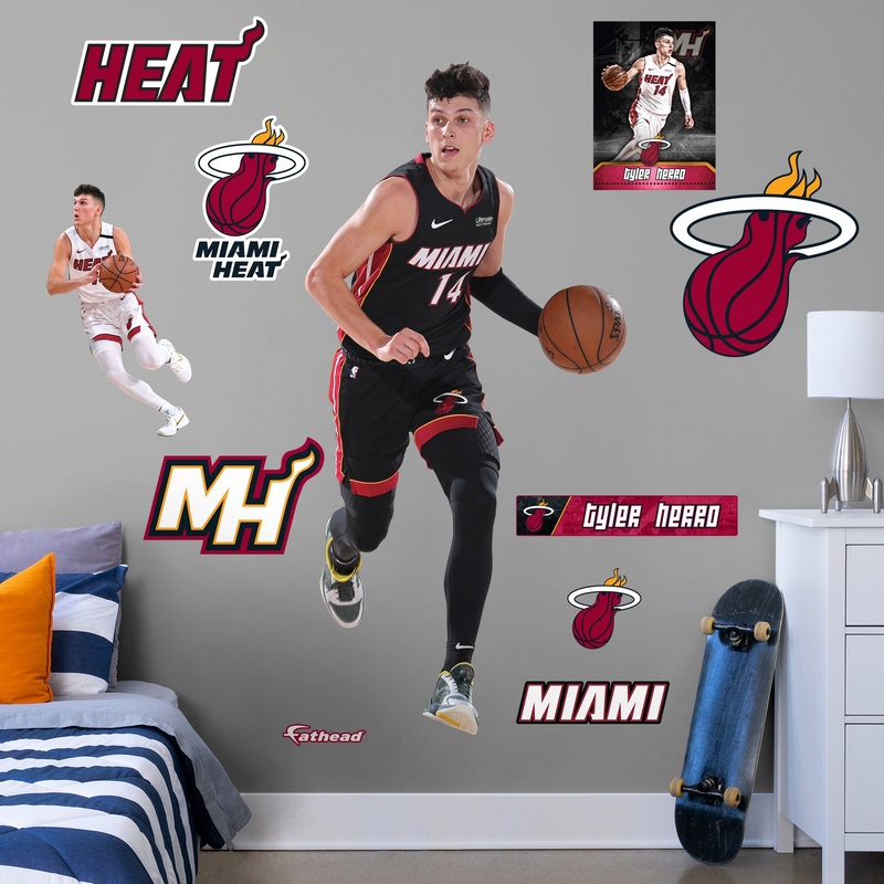 Tyler Herro – RealBig Collection – Official NBA – Miami Heat – Reusable Vinyl Wall Decals #2