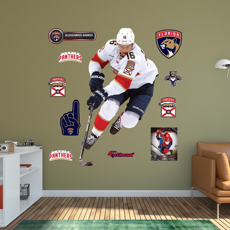 Aleksander Barkov – RealBig Collection – Official NHL – Florida Panthers – Reusable Vinyl Wall Decals #3
