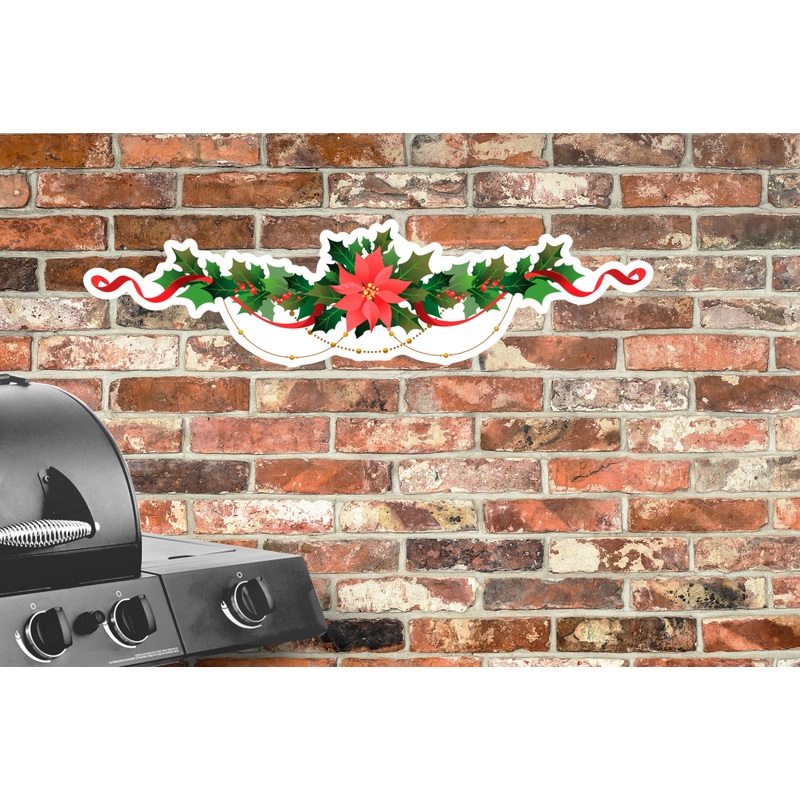 Christmas: Red Flower – Outdoor Graphic