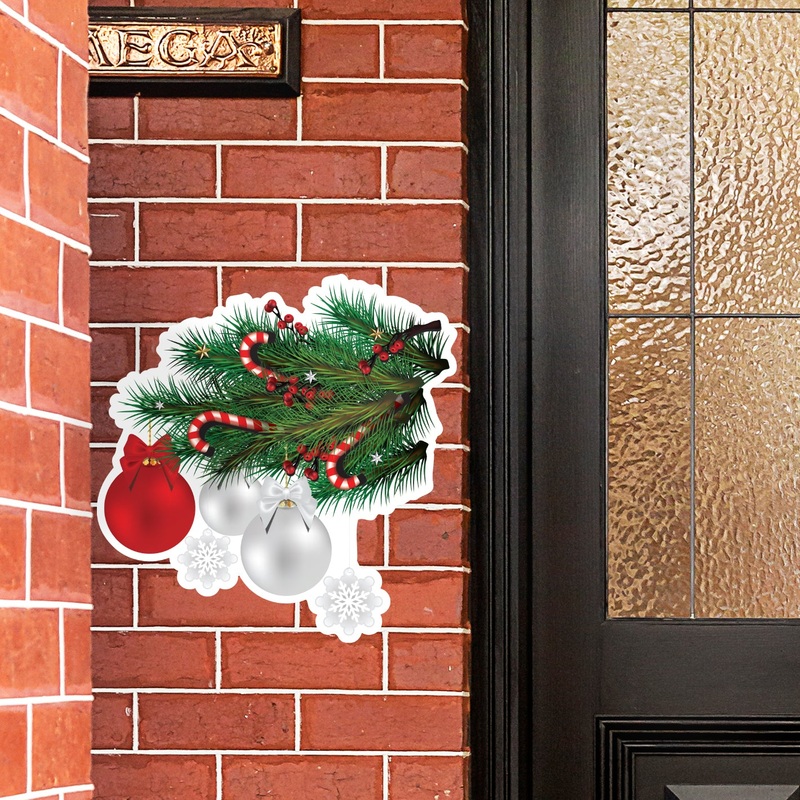 Christmas: Snowflakes and Candy Canes – Outdoor Graphic