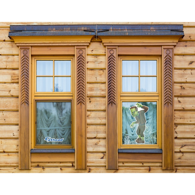 Halloween: Frankenstein Window Clings        –   Removable Window   Static Decal