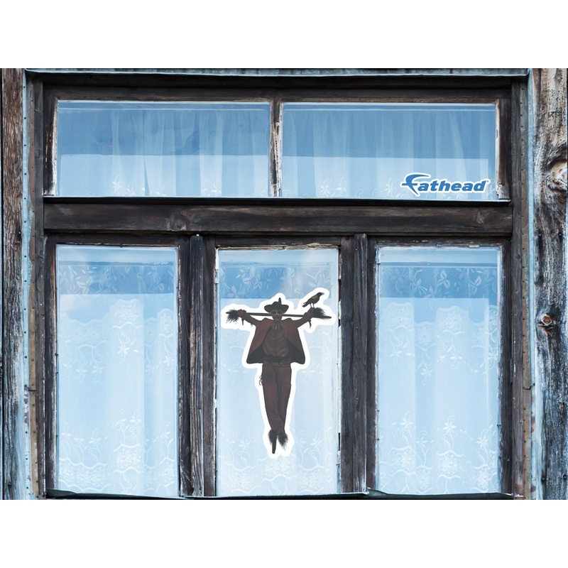 Halloween: Scarecrow Window Clings        –   Removable Window   Static Decal