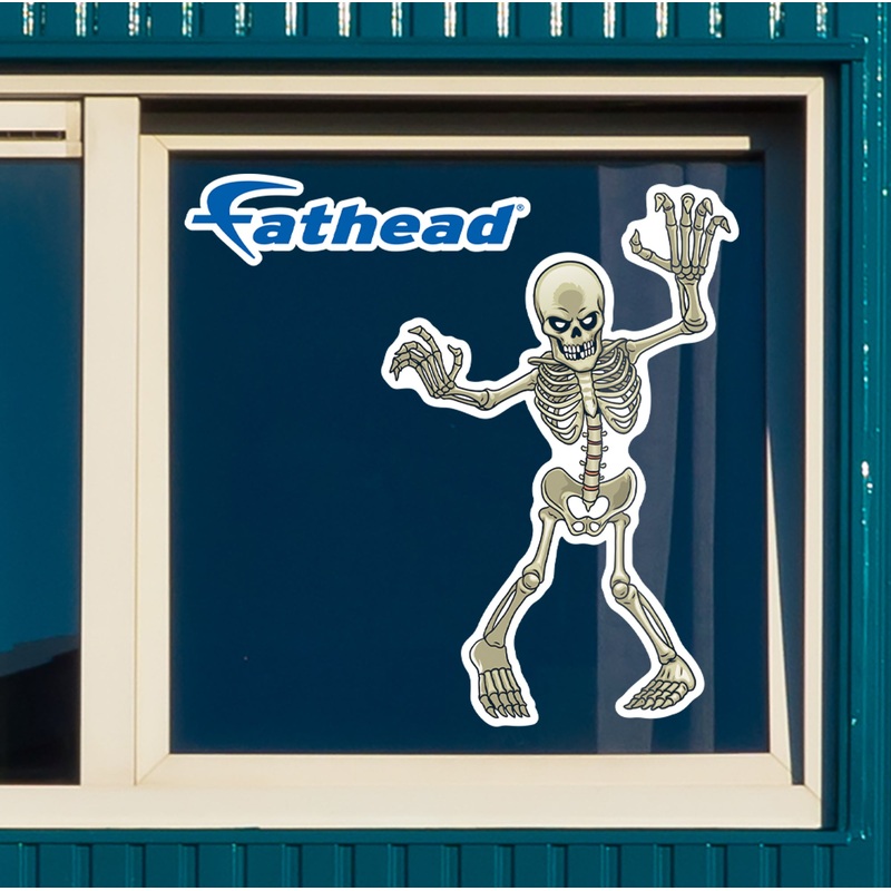 Halloween: Skeleton Window Clings        –   Removable Window   Static Decal