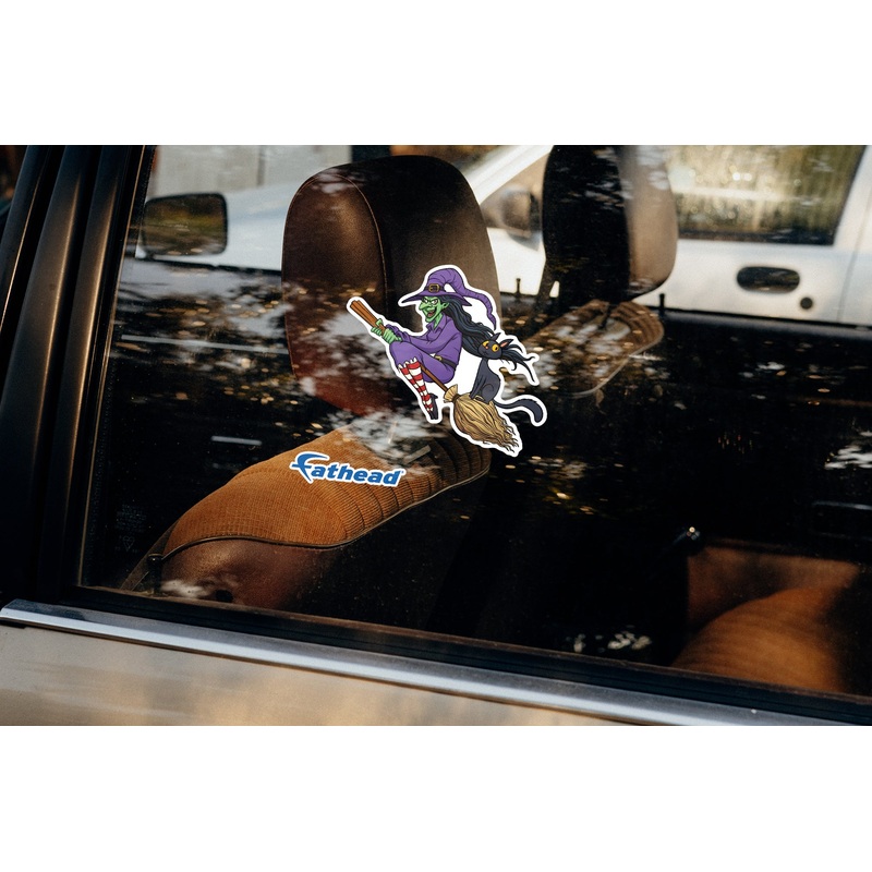 Halloween: Witch Window Clings        –   Removable Window   Static Decal