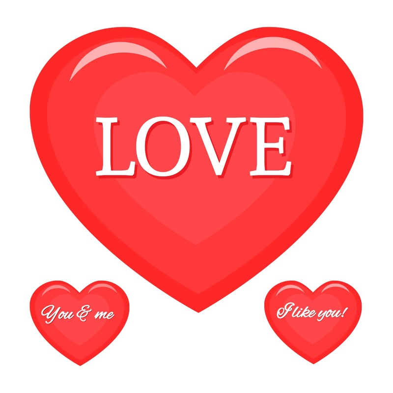 Valentine’s Day: Love Icon – Removable Adhesive Decal