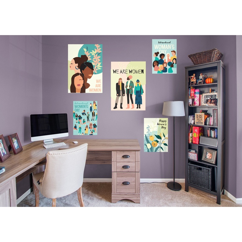 Womens Day Green COLLECTION  – Removable Wall Decal