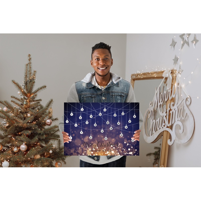 Calendars:  Bulbs Calendar        –      Dry Erase Foam Core