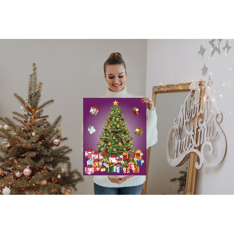 Calendars:  Gifts Calendar        –      Dry Erase Foam Core