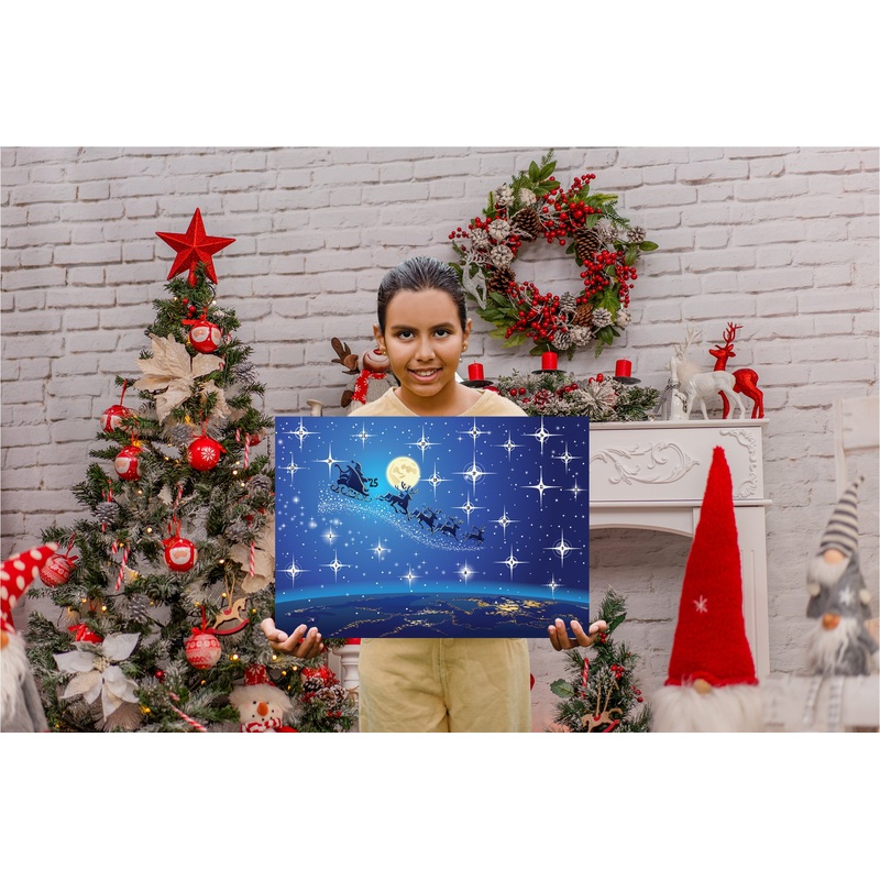 Calendars:  Reaching the Stars Calendar        –      Dry Erase Foam Core