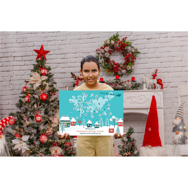 Calendars:  Whole World Calendar        –      Dry Erase Foam Core
