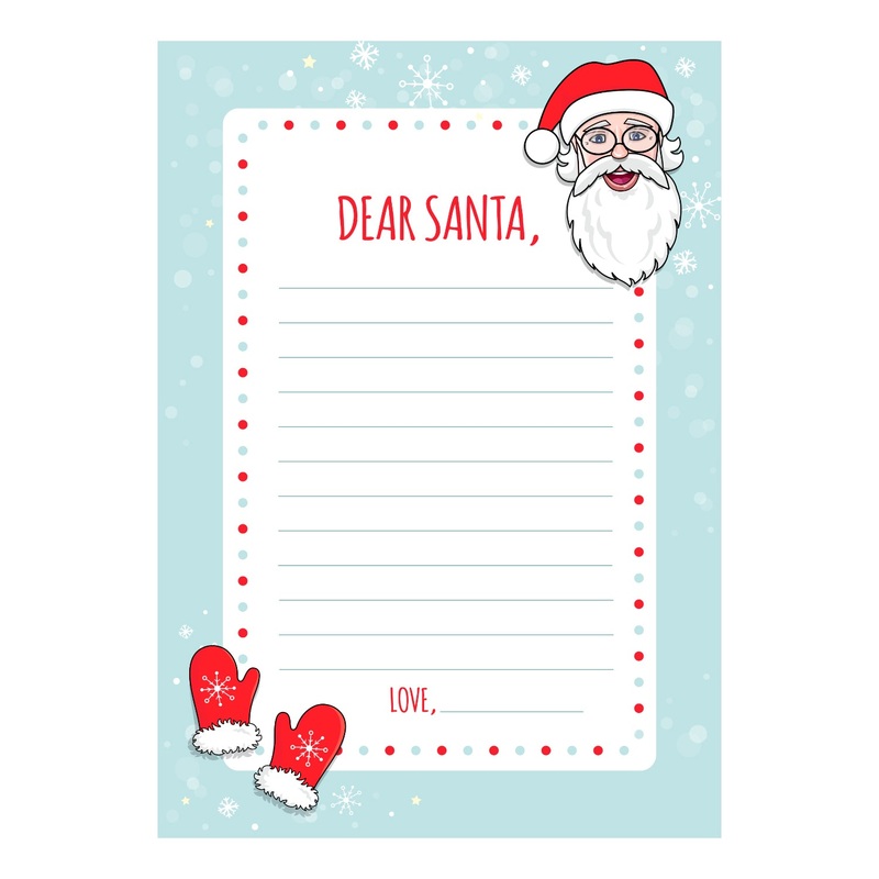 Christmas:  Happy Santa Dry Erase        –   Removable     Adhesive Decal