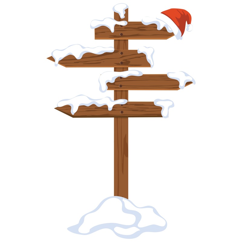Christmas: Sign Icon – Removable Adhesive Decal