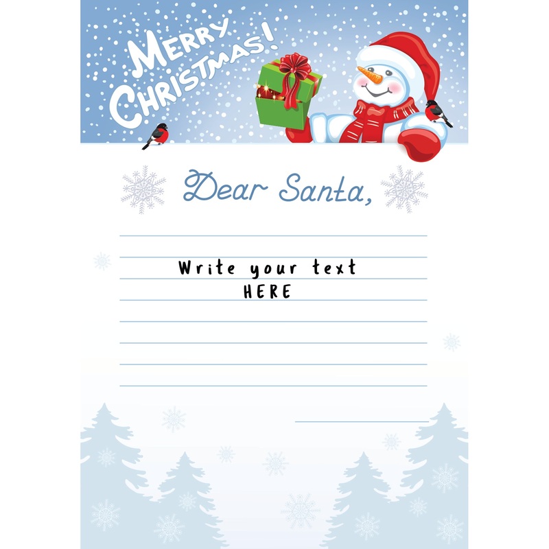 Christmas: Snowman         –      Dry Erase Foam Core