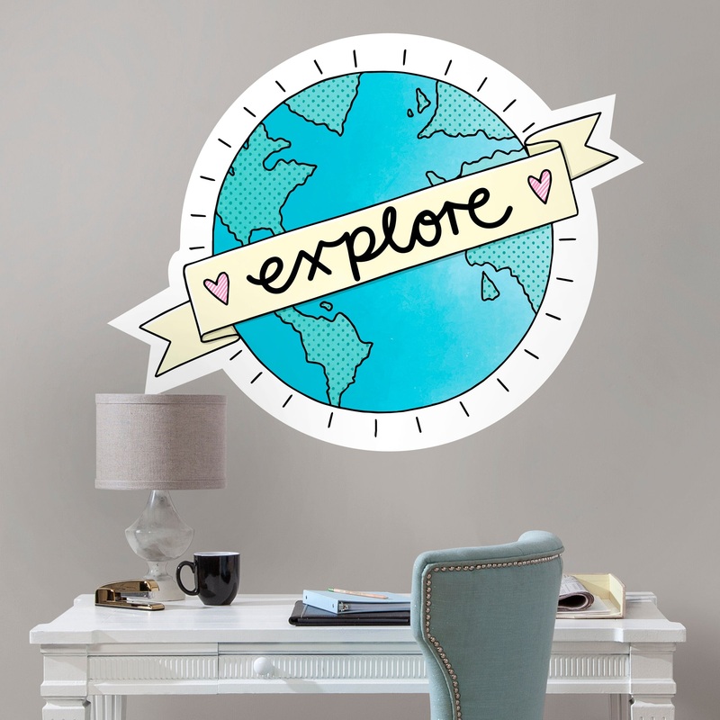Explore Earth  – Officially Licensed Big Moods Removable Wall Decal
