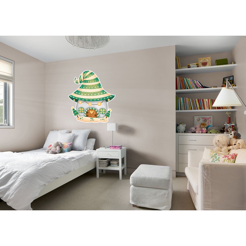 Nursery:  Enchanted House Icon        –   Removable     Adhesive Decal