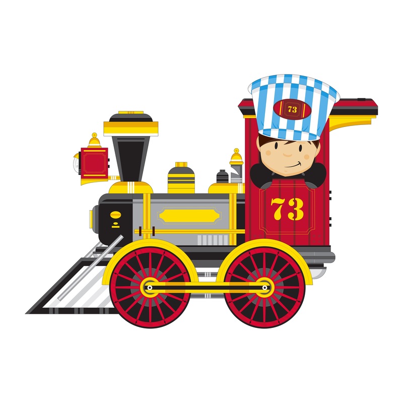 Nursery:  Engine Icon        –   Removable Wall   Adhesive Decal