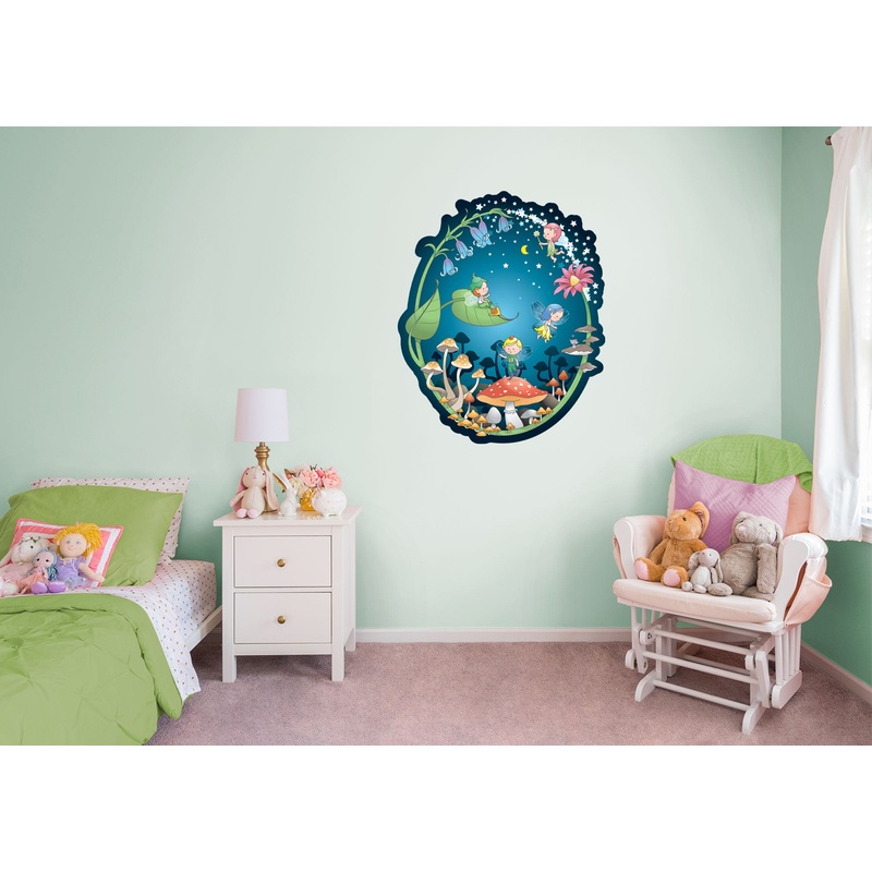 Nursery:  Night Icon        –   Removable     Adhesive Decal