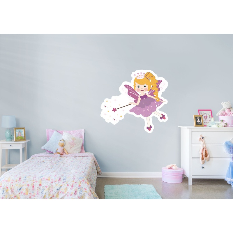 Nursery:  Stardust Princess Icon        –   Removable     Adhesive Decal