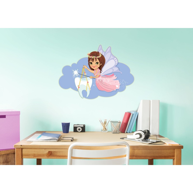 Nursery:  Tooth Fairy Icon        –   Removable     Adhesive Decal