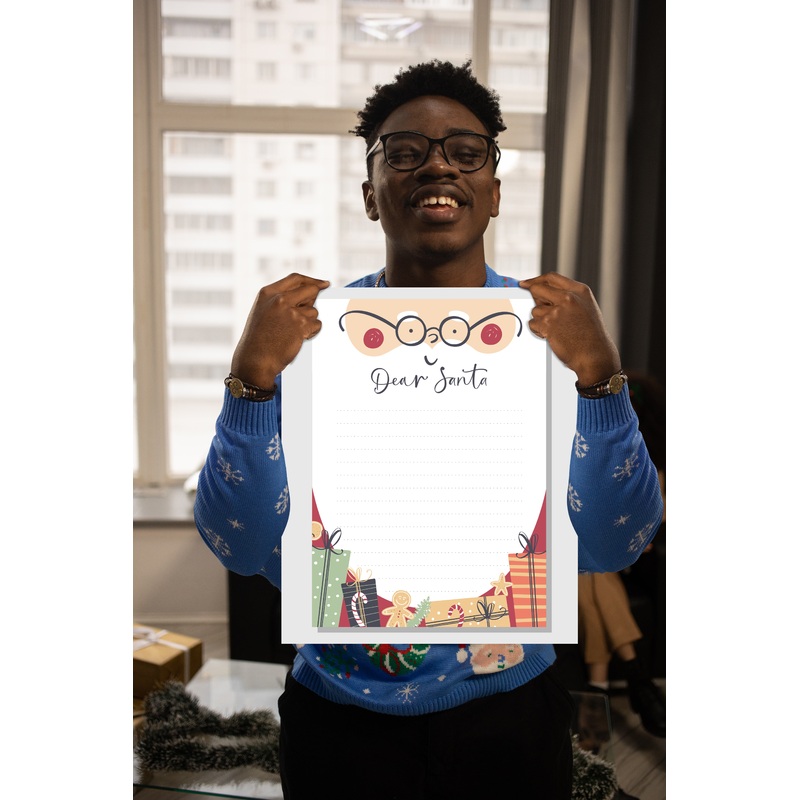 Christmas:  Gingerbread        –      Dry Erase Foam Core
