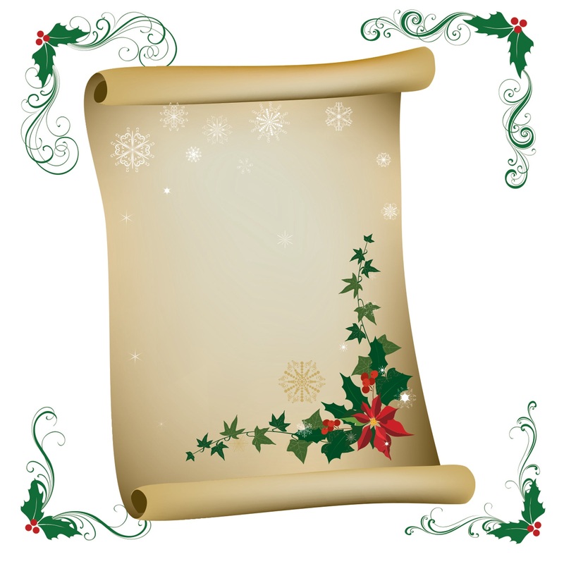 Christmas:  Greenery        –      Dry Erase Foam Core