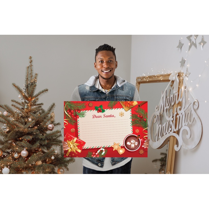 Christmas:  Hot Chocolate        –      Dry Erase Foam Core