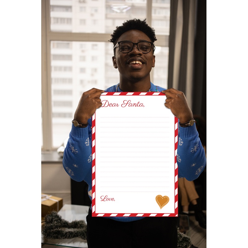 Christmas:  With Love        –      Dry Erase Foam Core