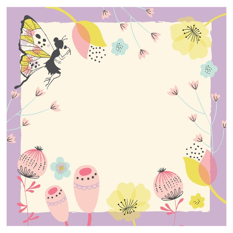 Nursery:  Flowers Dry Erase        –   Removable Wall   Adhesive Decal