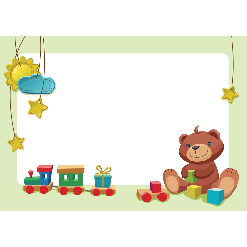Nursery:  Green Bear Dry Erase        –   Removable Wall   Adhesive Decal