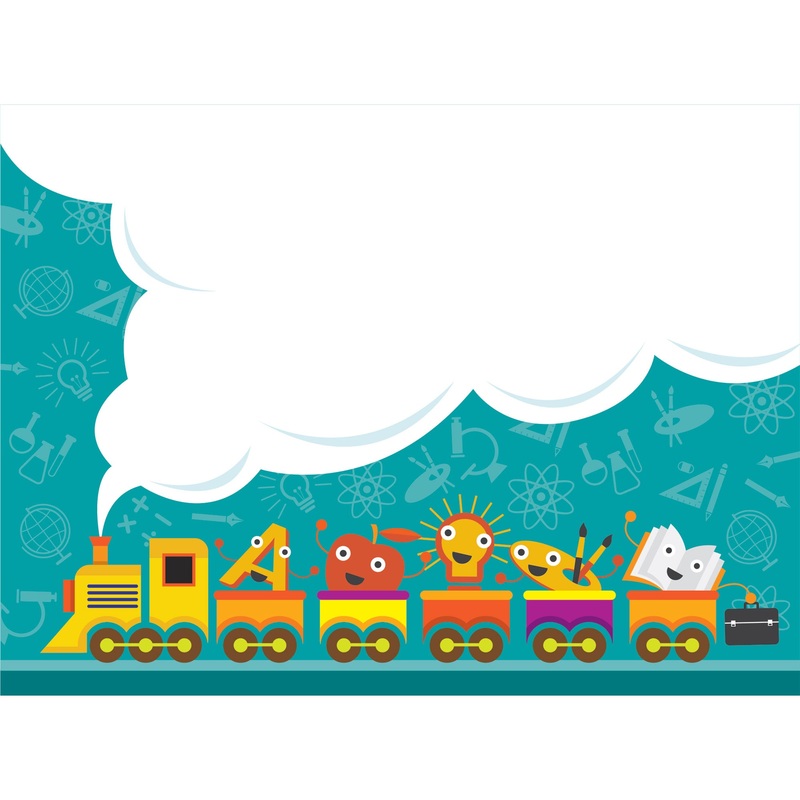 Nursery:  Yellow Train Dry Erase        –   Removable Wall   Adhesive Decal