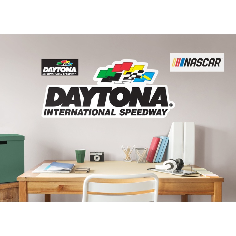 Daytona International Speedway – RealBig Logo Collection – Official NASCAR – Reusable Vinyl Wall Decals