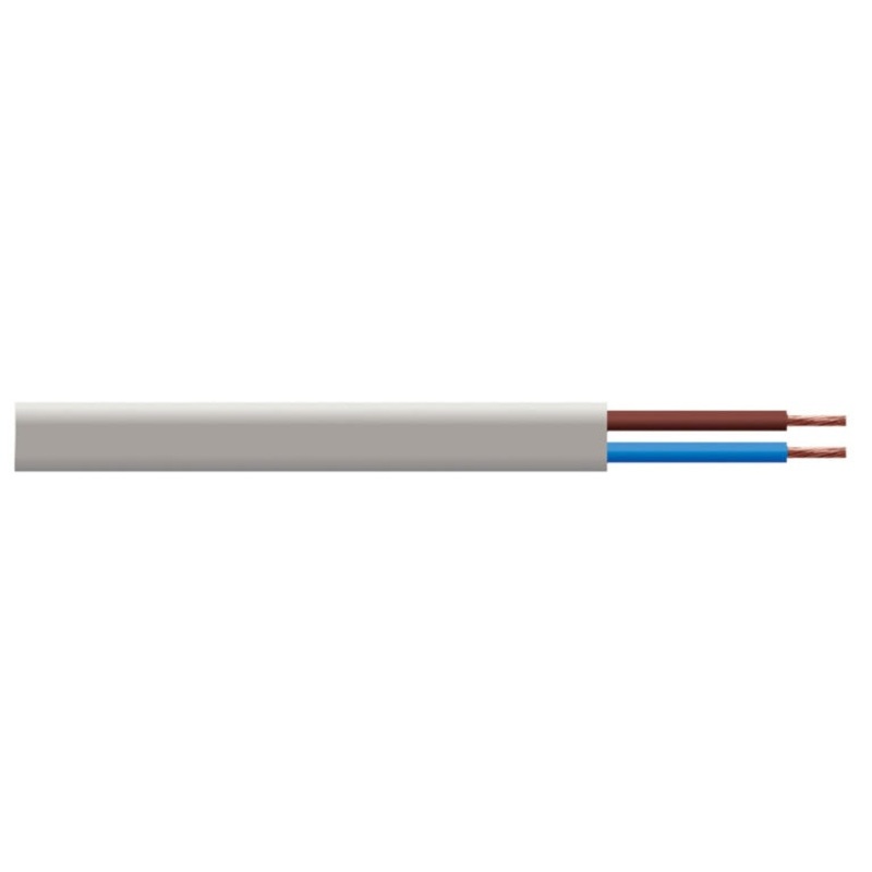 Dencon 2 Core Flex White|5m x 0.5mm2