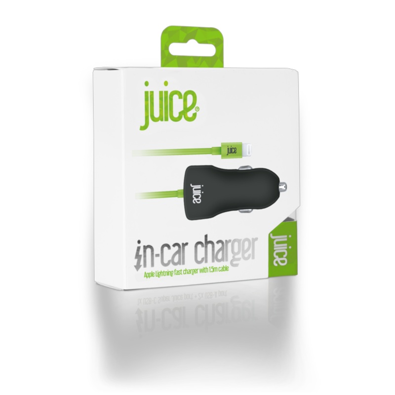 Juice 18w In Car Charger|Black