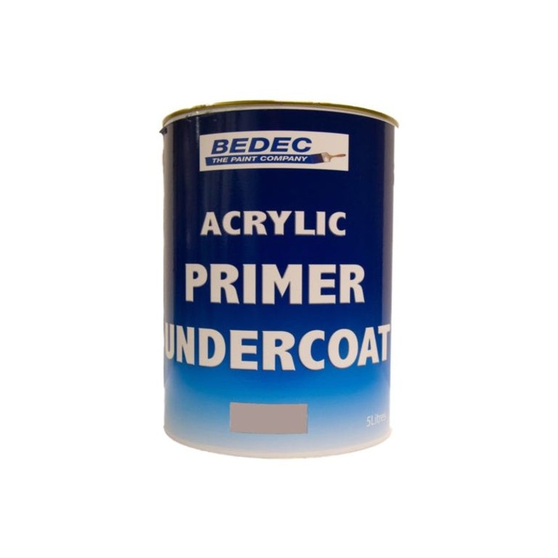 Bedec Acrylic Primer 5L|Dark Grey