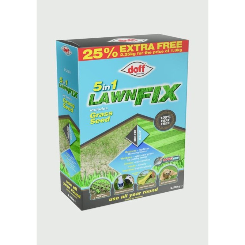 Doff 5 In 1 Lawn Fix Grass Seed
