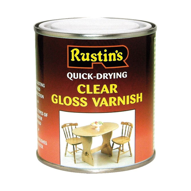 Rustins Acrylic Varnish 1L|Clear Gloss|Clear Satin